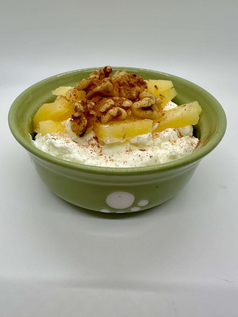 cottage cheese and pineapple